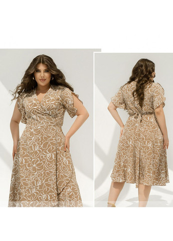 Бежевое платье Liton