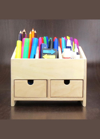 Органайзер настільний з дерева Мелроз бланже (КНЦ-006901) No Brand (328224940)