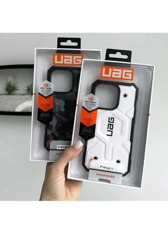 Чохол для смартфона UAG AAA Mag for Apple iPhone 16 Pro Army Grey (UAPTMG16PARGREY) No Brand Pathfinder (383134982)