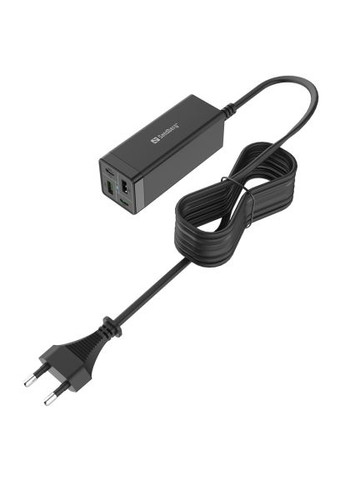 Зарядний пристрій (441-45) Sandberg 4in1 2xUSB-C 2xUSB PD 65W QC 3.0 20W (369880957)
