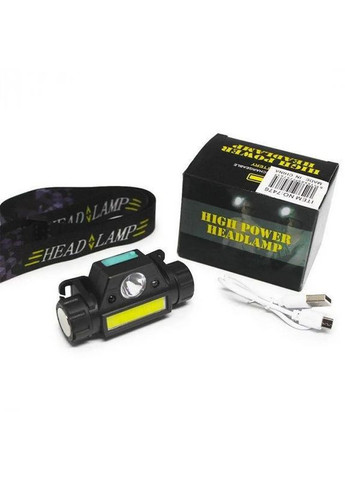 Налобный фонарик Head Lamp 1898 аккумуляторный No Brand (340111885)