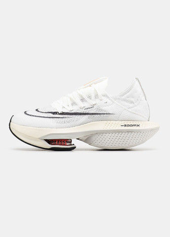 Кроссовки женские и мужские Nike Air Zoom Alphafly white | Найк Аир Зум Алфафлай белые No Brand белые демисезоны (315761843)