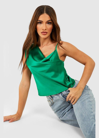 Зелена блузка Boohoo