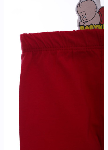 Велосипедки для девочки трикотажные стразики красный 104 см (38468) BABYKROHA (297197898)