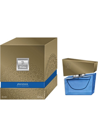 Духи з феромонами чоловічі Pheromone Fragrance men darkblue, 50 мл Hot (297366089)