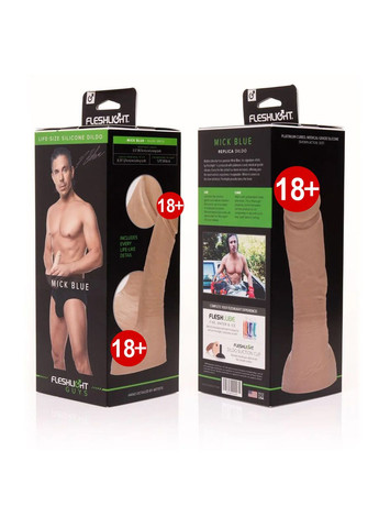 Фаллоимитатор Fleshjack Boys: Mick Blue Dildo Fleshlight (303902720)