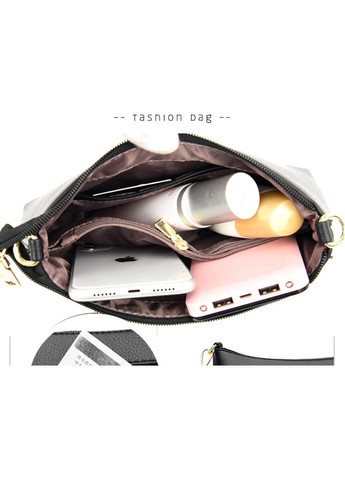 Женская мини сумочка клатч на плечо, маленькая сумка для девушек из экокожи молочная (sku_1499М) No Brand (330575908)