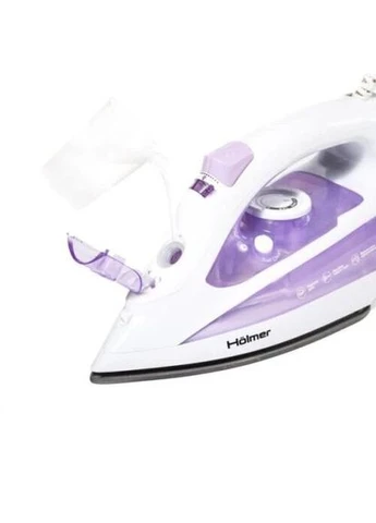 Утюг HIT-2430, 2400W, тефлон, паровой удар 120 г/мин, постоянная подача пара 30 г/мин, вертикальное отпаривание, очистка от Holmer (395338624)