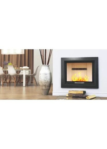 Каминная топка ALBERO AL16S.H-DI Стекло декор+дополнительное внутреннее стекло Hitze (370384969)