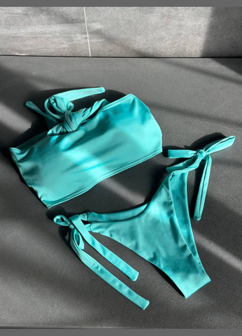 Блакитний літній купальник Garna