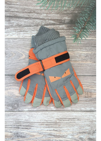 Балоновые перчатки на меху для мальчиков и девочек 6-10 лет No Brand (358517383)