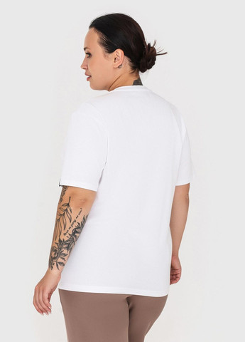 Біла літня футболка luxury-w Garne