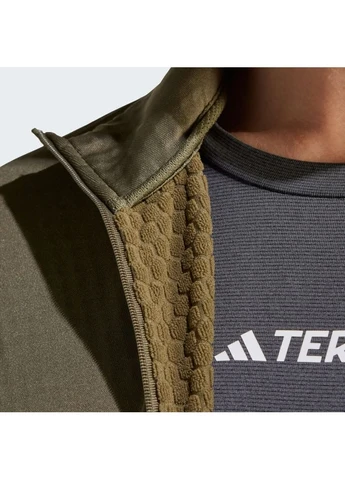 Кофта Terrex Multi Light Fleece Full-Zip Jacket Olive IQ3742 adidas (398029637)