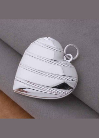 Кулон що відкривається під фото з ювелірного сплаву на подарунок для закоханих No Brand (311222450)