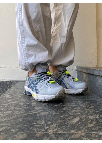 КРОССОВКИ ЖЕНСКИЕ ASICS GEL-KAHANA 8 GREY BLUE АСИКС ГЕЛЬ КАХАНО No Brand серые демисезоны (367176041)