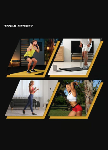 Набор резинок для фитнеса TX-003PB 3в1 2-30кг TREX Sport (341328023)