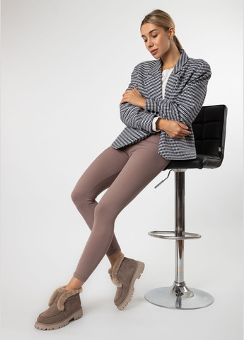 Зимние ботинки (1970ц) Sorte Lady из натуральной замши