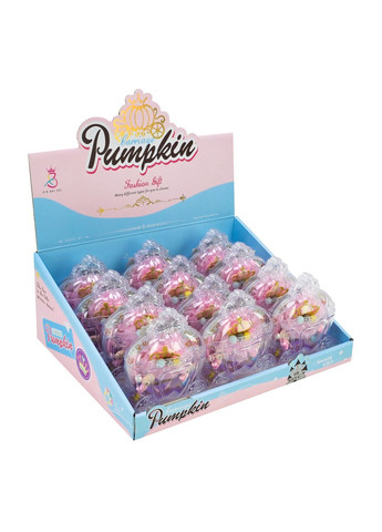 Дитячий набір для волосся з резинок Pumpkin, 12 шт. у боксі - No Brand A109-4A (371928758)