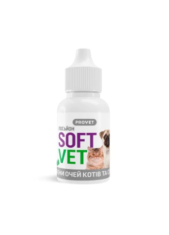 Лосьон SOFTVET для гигиены глаз котов и собак 15 мл PR244007 ProVET (382707788)