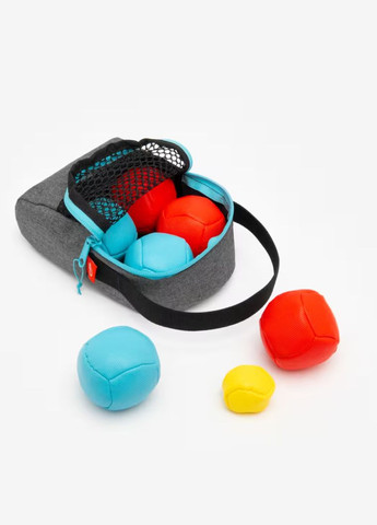 Набор для Петанка Enter 100 Soft Indoor Outdoor 6 Мягких Буль-Петанков GEOLOGIC (336550280)