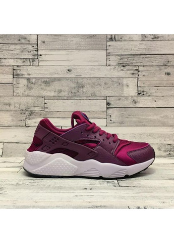 КРОССОВКИ ЖЕНСКИЕ NIKE HUARACHE BORDO НАЙК ХУАРАЧИ No Brand бордовые демисезоны (368883817)