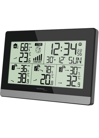 Термогигрометр WS7065 Black/Silver (WS7065) Technoline (315937371)