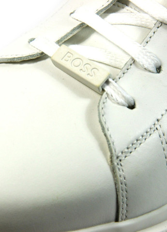 Білі чоловічі кеди bulton runn Boss