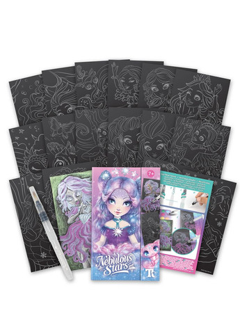 Набір для творчості Розмальовка з водою, чорні листи: Візьми в дорогу () Nebulous Stars 11423 (328449359)