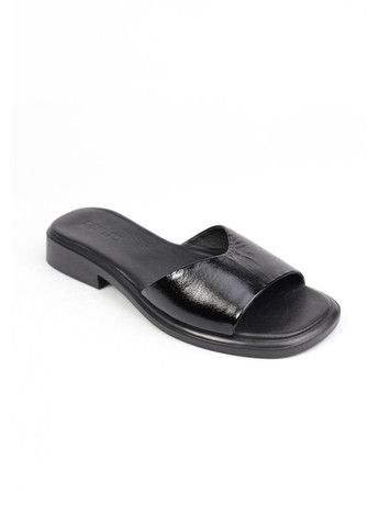 Черные шлепанци Benito