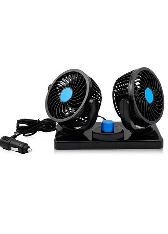 Автомобільний вентилятор салону Mitchell HX-T303 12V 4" з регулятором швидкості від прикурювача чорний (2104618533) No Brand (330579034)