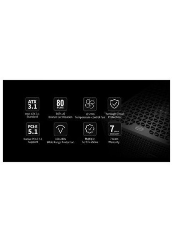 Блок живлення (YK850) PCCooler 850W (366105218)