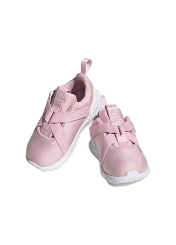 Розовые всесезонные детские кроссовки на девочку originals flex cf l-23.5 adidas