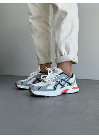 Сірі Осінні кросівки чоловічі asics gel-1130 white / grey асікс гель 1130 No Brand