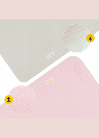 Коврик (мат) спортивный TPE 180 x 60 x 0.6 см для йоги и фитнеса Pink/Grey () 4FIZJO P-5907739317063 (342758191)