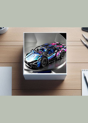 Конструктор машинка Lamborghini 1314 деталей на 36 см (485) No Brand (339077790)