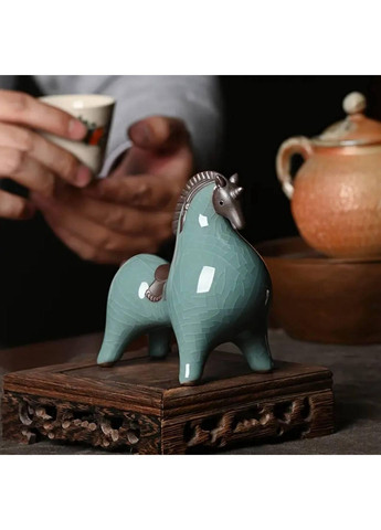 Вишуканий набір статуеток “Парні Коні Гармонії” — символ 2026 року, сили та нових починань. Чудові в ролі декору та подарунка No Brand (371556367)