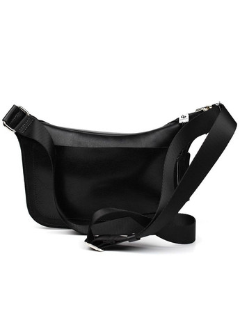 Жіноча шкіряна сумка-бананка 20х15х7 см Grande Pelle (315871486)