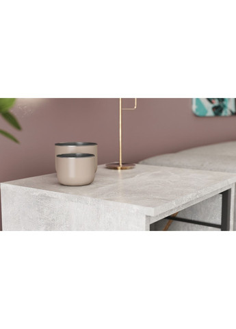 Стіл-тумба трансформер Смарт 2/2 750x1450x600 Чорний метал ДСП 16 мм (FRD-105108) Ferrum-decor (361944406)