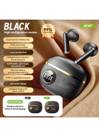 Навушники бездротові HIFI Bluetooth 5.2 Acer (369728220)