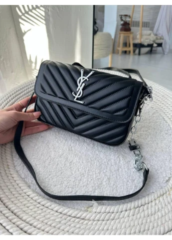 Женский клатч сумочка черная No Brand (385869047)
