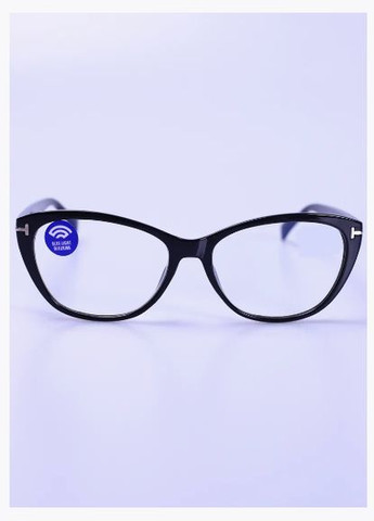 Жіночі окуляри для зору чорні TomFord +2.5 Антиблік БлюБлокер Ralph (333827995)