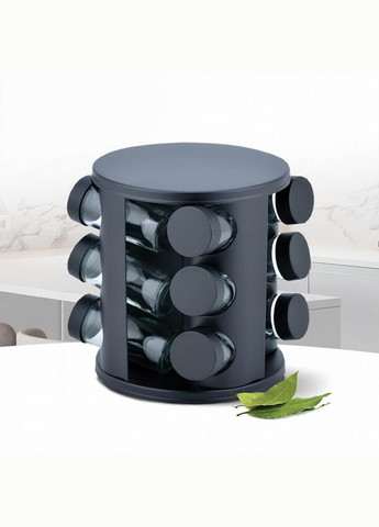 Набір для спецій на підставці 13 предметів (MR-1725-BLACK) Maestro (338425412)