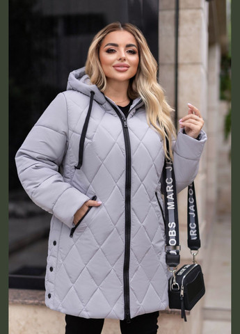 Світло-сіра зимня куртка Verso