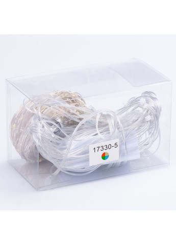 Гирлянда штора 3х3 м Роса на 200 LED лампочек светодиодная медный провод 8 режимов 10 нитей Garlando (367724129)