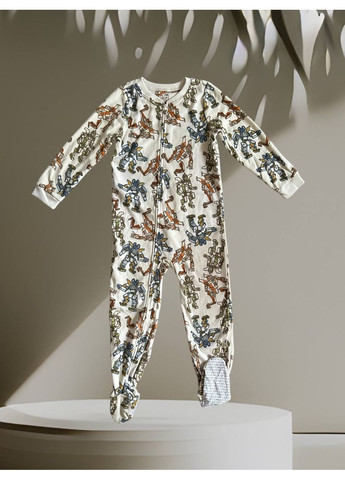 Бежева комбінезон-сліп комбінезон No Brand