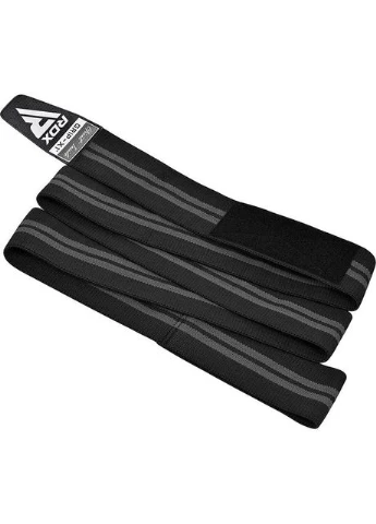 Бинты на колени KR11 GYM Knee Wrap Black/Grey RDX (382953888)