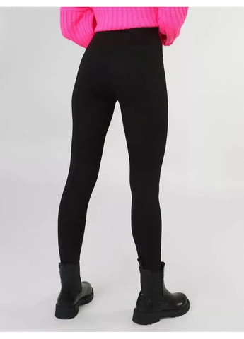 Утепленные зимние лосины в рубчик широкий пояс, Женские флисовые лосины с высокой посадкой, Лосины осень-весна No Brand лосини в рубчик широкий пояс мокко (361030046)