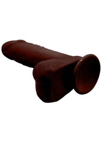 ТІЛЬКИ У НАС! Вібратор на присосці BRAVEMAN (тілесн.) з плавним регулюванням вібрації на дротовому пульті No Brand (301909320)