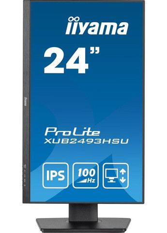 Монітор 23.8" ProLite XUB2493HSU-B7 Black Iiyama (360421986)