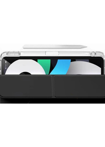 Обложка Ultra Slim Origami Transparent с креплением Apple iPad Pro 12.9 2020/2021/2022 Black BeCover (360423386)